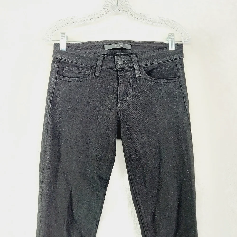 Joe's Jeans The Skinny Black Zip Up Five Pockets Casual Jeans P3838 - Picture 3 of 9